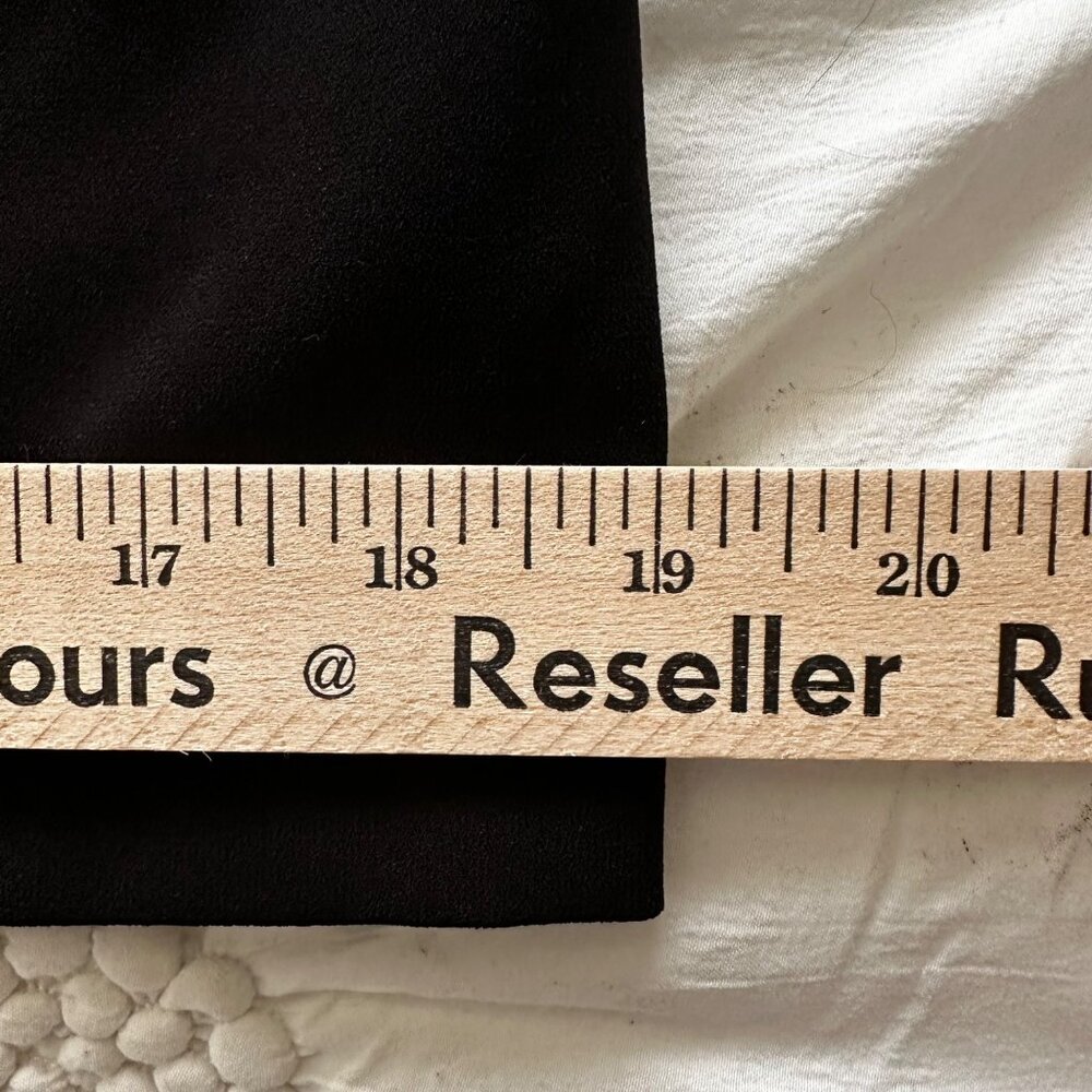 Banana Republic Women's Black Faux Wrap Skirt Size 6 New With Tags MSRP $69.99 - Picture 10 of 12